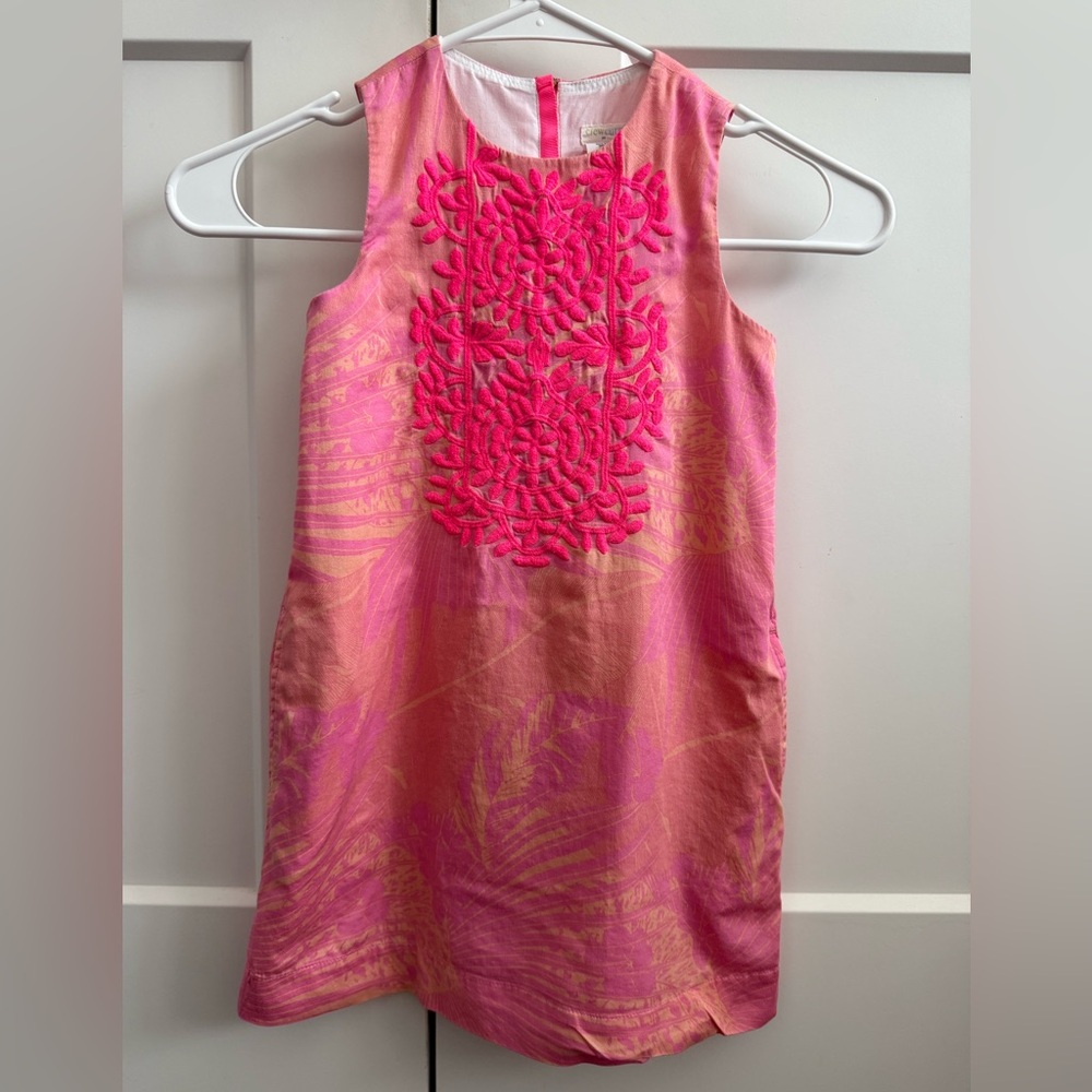 Crewcuts Sleeveless Embroidered Dress - Size 5